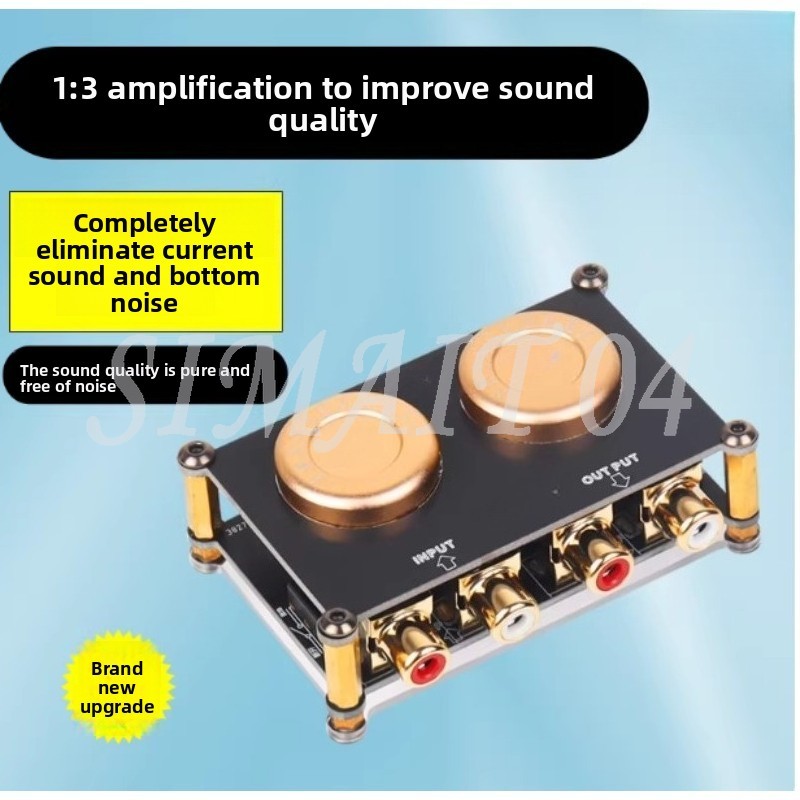 Passive Preamp - Isolador de Áudio: Aprimoramento de Áudio,