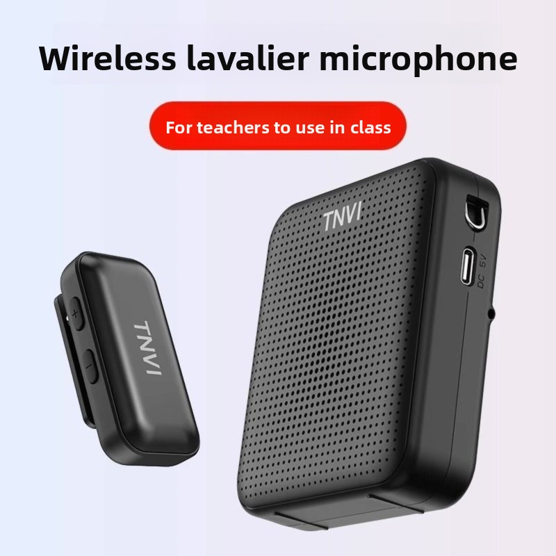 Ribbon Microphone - Microfone de Lapela Sem Fio TNVI