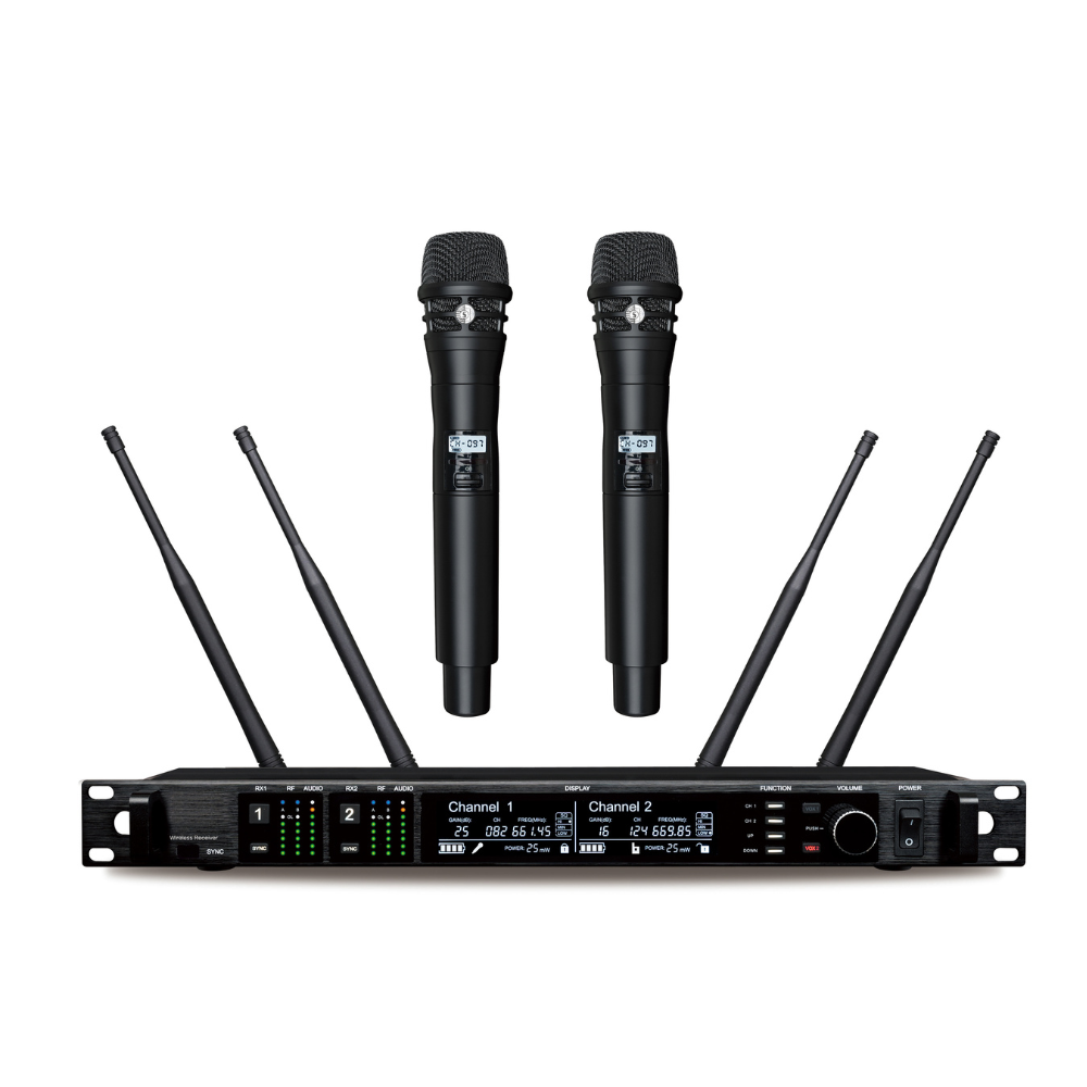 Ribbon Microphone - Microfone Sem Fio Profissional Digital AD4D