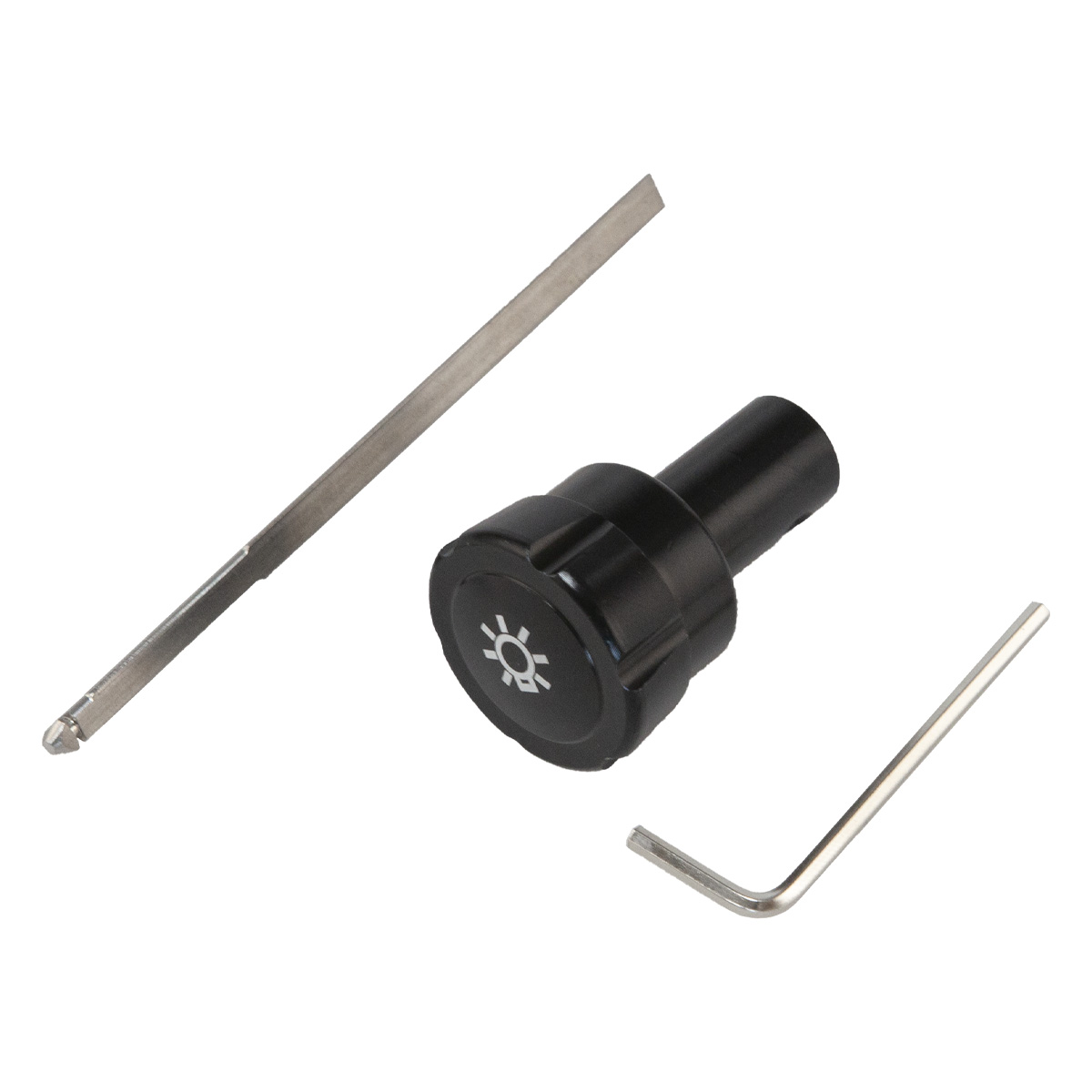 Knob Aluminum - Botão de Controle do Farol Dianteiro
