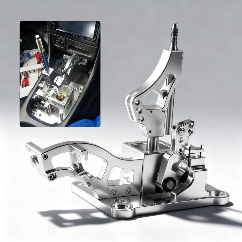 Knob Aluminum - Manopla de Câmbio em Alumínio Billet