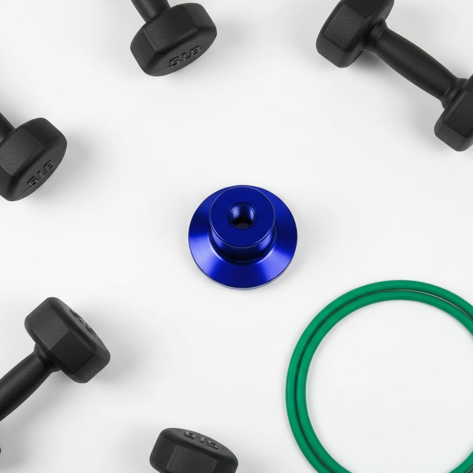 Knob Aluminum - Manípulo M10 com Base Larga Tipo