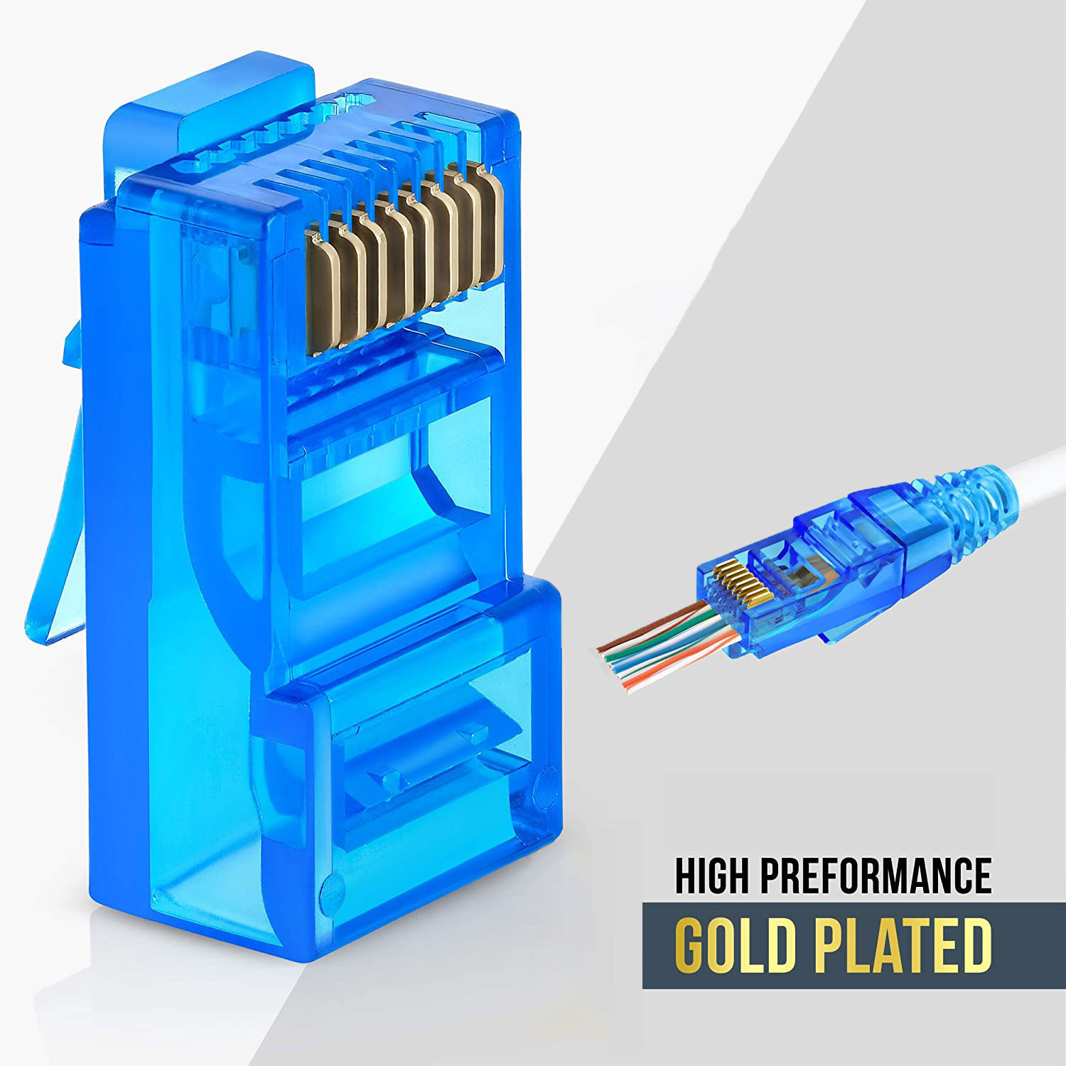 ZoeRax 100 unidades de conecto - Rj45 Jack avaliação e preço