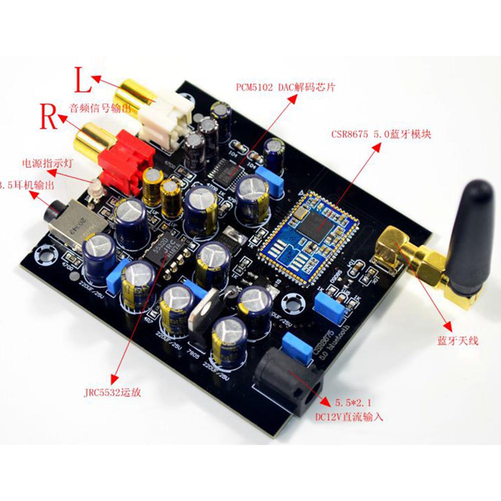 DAC Decodificação Bluetooth Bo - Pcm5102 avaliação e preço