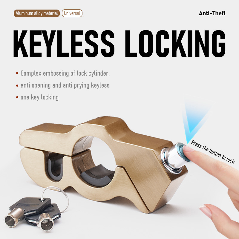 Bloqueio de motocicleta resist - Knob Aluminum avaliação e preço