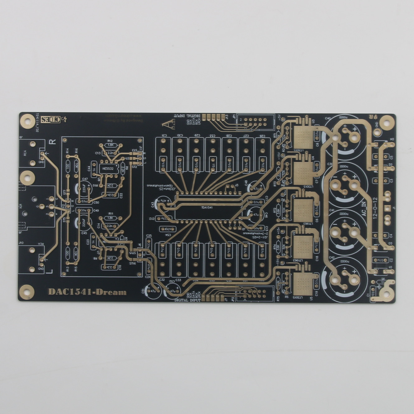 Placa Decodificadora de Áudio  - Dac Board avaliação e preço