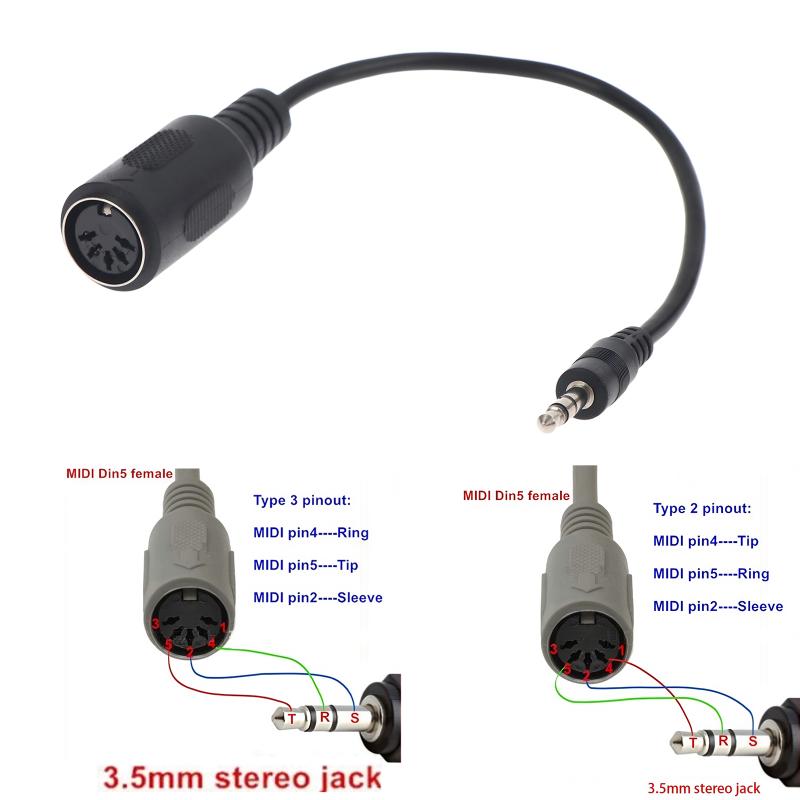 [Novo] Cabo Conversor MIDI Din - Trs Cable avaliação e preço