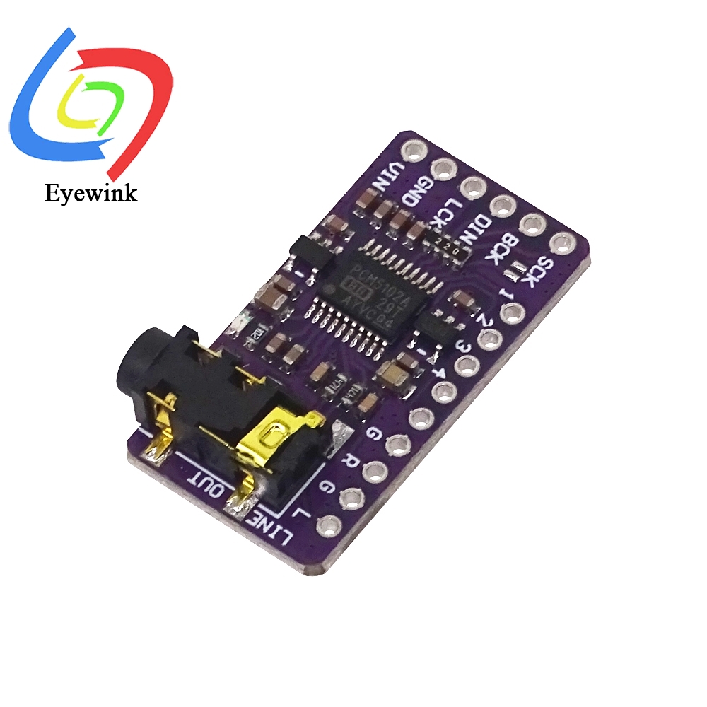 Interface i2s pcm5102a módulo  - Pcm5102 avaliação e preço