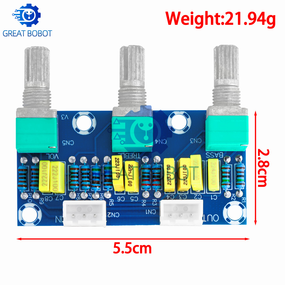 Placa de Tonalidade Passiva BS - Passive Preamp avaliação e preço