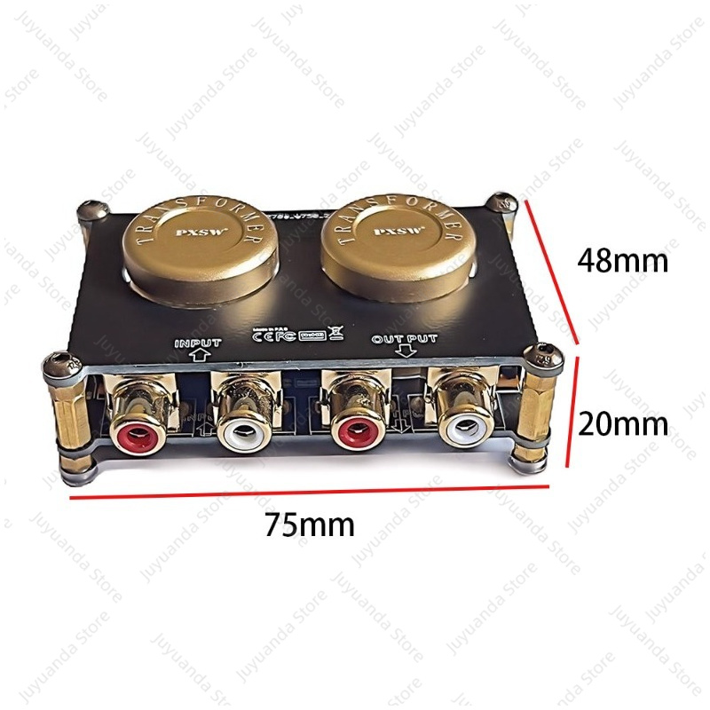 Isolador de Áudio AV103, Trans - Passive Preamp avaliação e preço