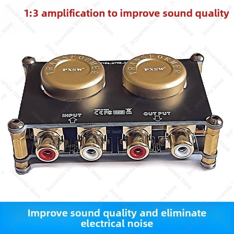 Isolador de Áudio AV103, Trans - Passive Preamp avaliação e preço