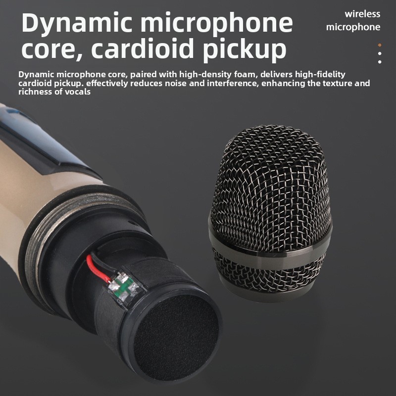 Microfone sem fio de 2 canais  - Ribbon Microphone avaliação e preço