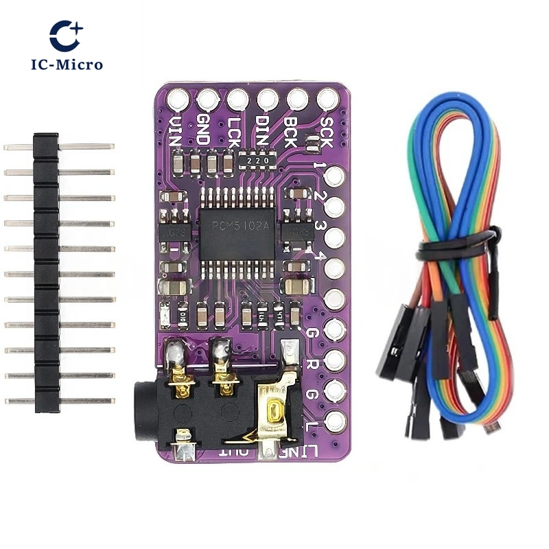 Módulo Decodificador DAC I2S P - Pcm5102 avaliação e preço