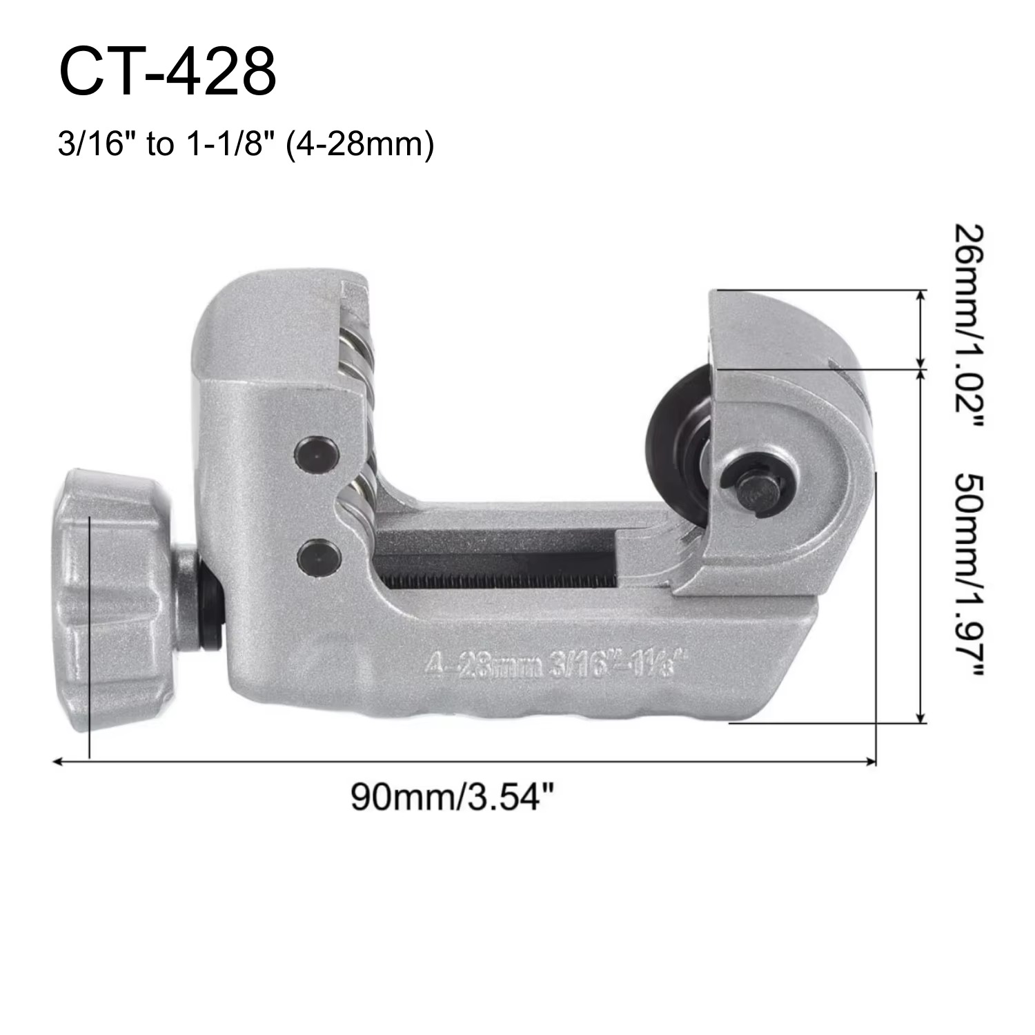 Cortador de Tubos com Rolament - Knob Aluminum avaliação e preço