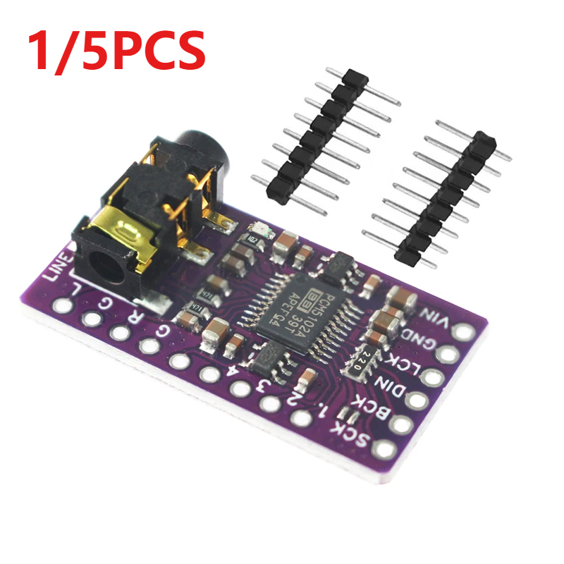 1/5pcs GY-PCM5102 Interface I2 - Pcm5102 avaliação e preço