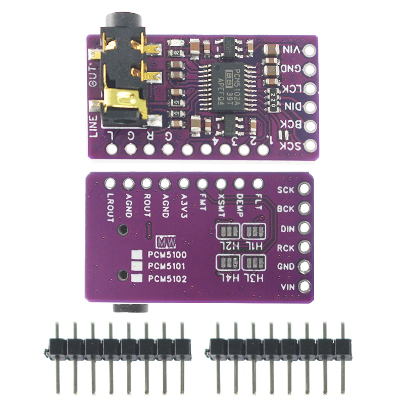 1/5pcs GY-PCM5102 Interface I2 - Pcm5102 avaliação e preço