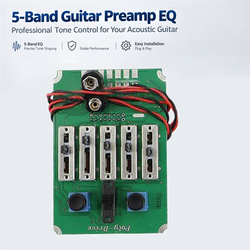 A06F – Captador piezoelétrico  - Passive Preamp avaliação e preço