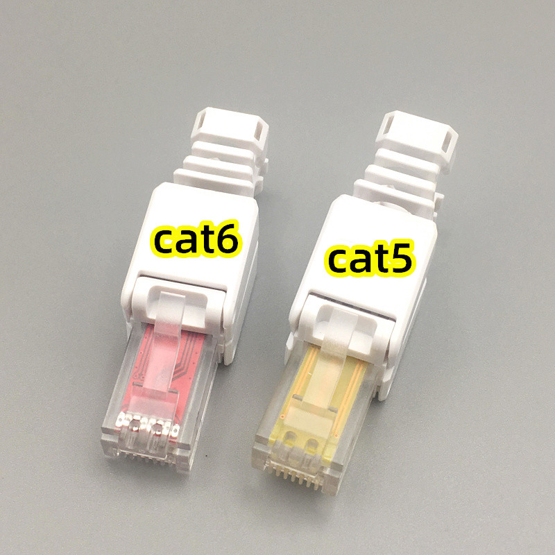 2 peças cat5e cat6 rj45 conect - Rj45 Jack avaliação e preço