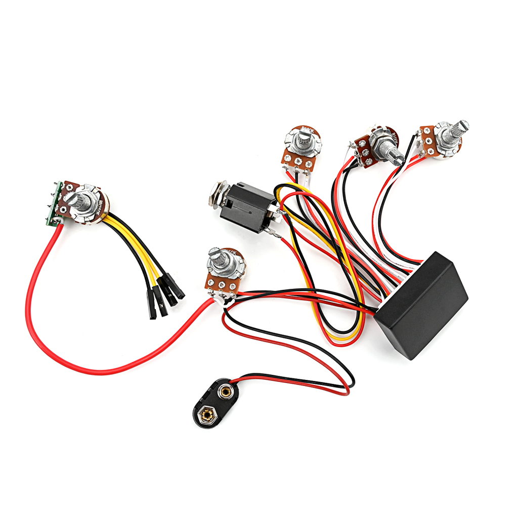 Circuito de baixo ativo pré-fi - Passive Preamp avaliação e preço