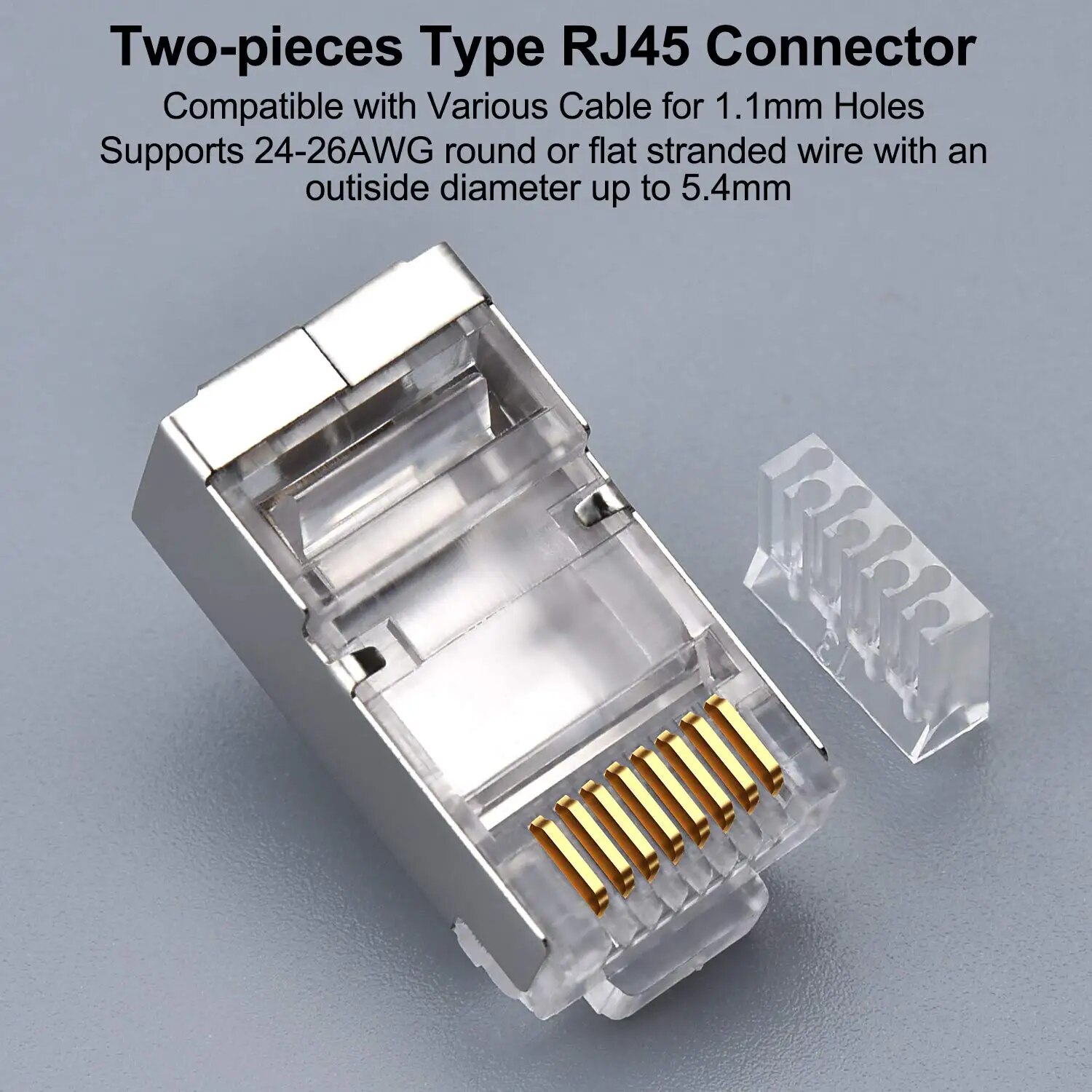 ZoeRax 50pcs conectores Cat6 R - Rj45 Jack avaliação e preço