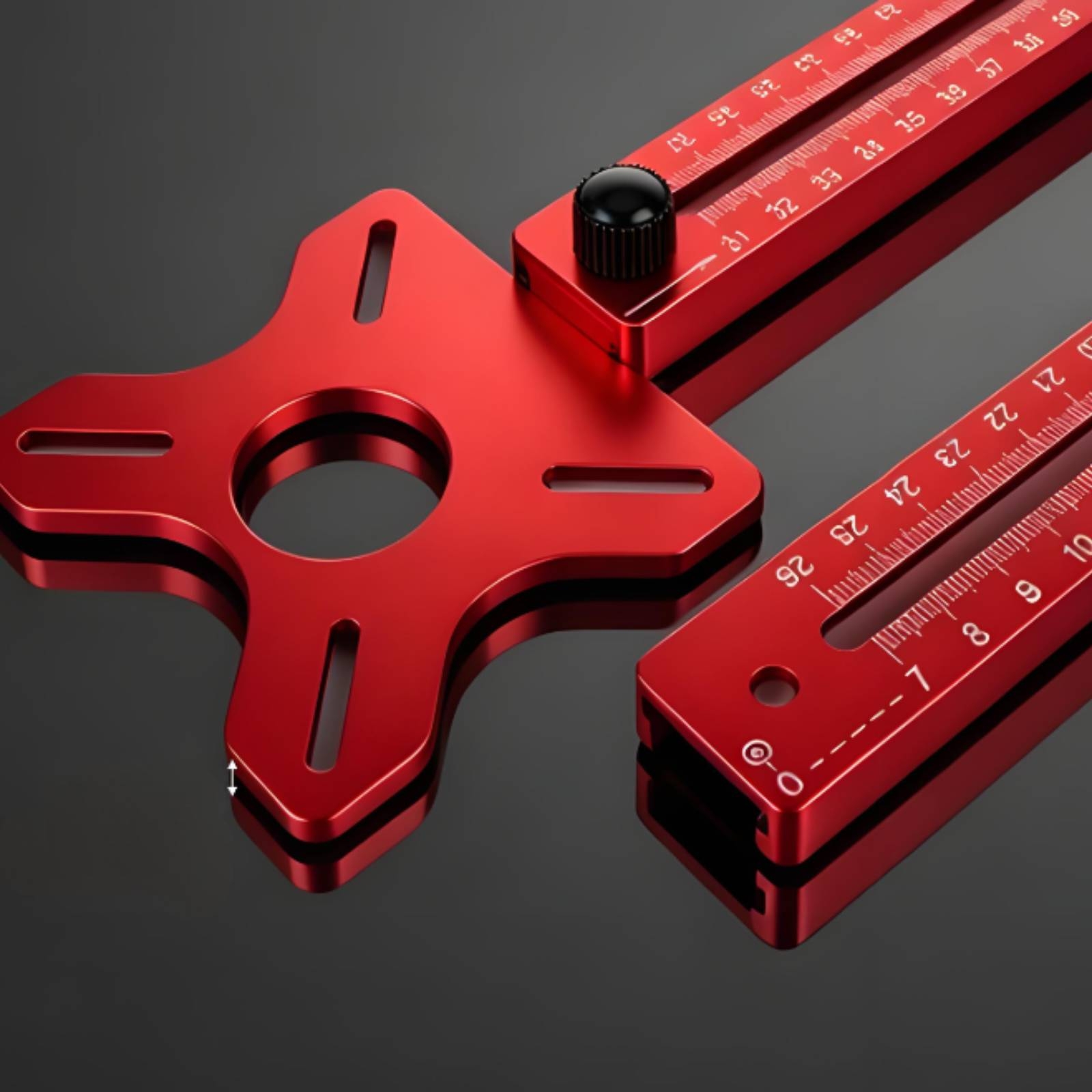 Gabarito de Corte Circular par - Knob Aluminum avaliação e preço