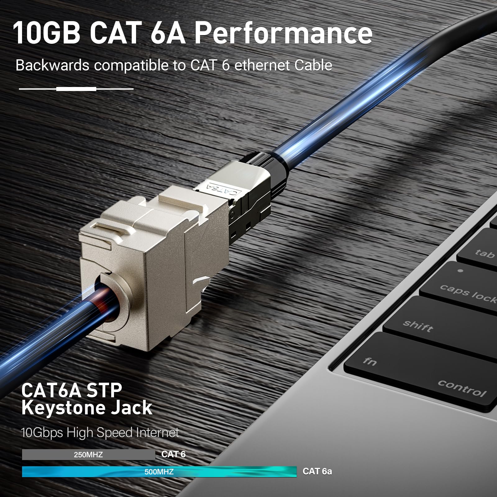 Módulo Keystone ZoeRax CAT6A B - Rj45 Jack avaliação e preço
