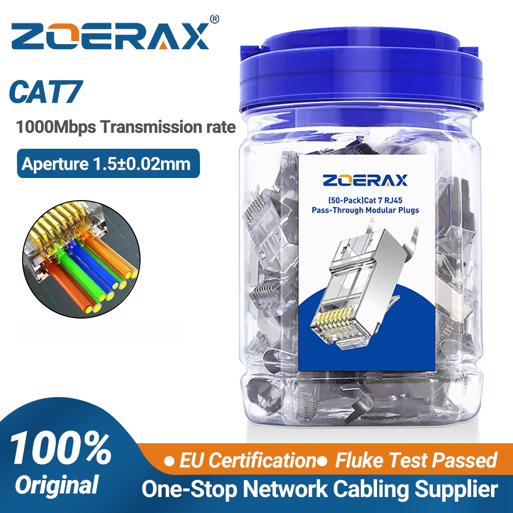 Conectores RJ45 Blindados ZoeR - Rj45 Jack avaliação e preço