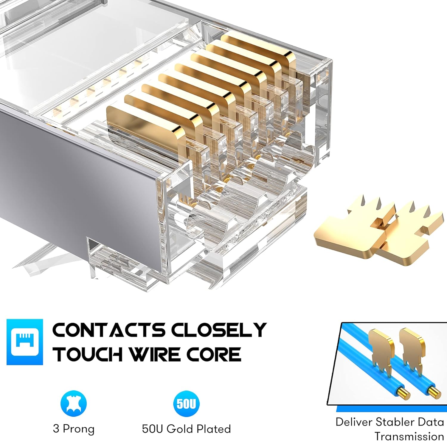 Conectores RJ45 Blindados ZoeR - Rj45 Jack avaliação e preço