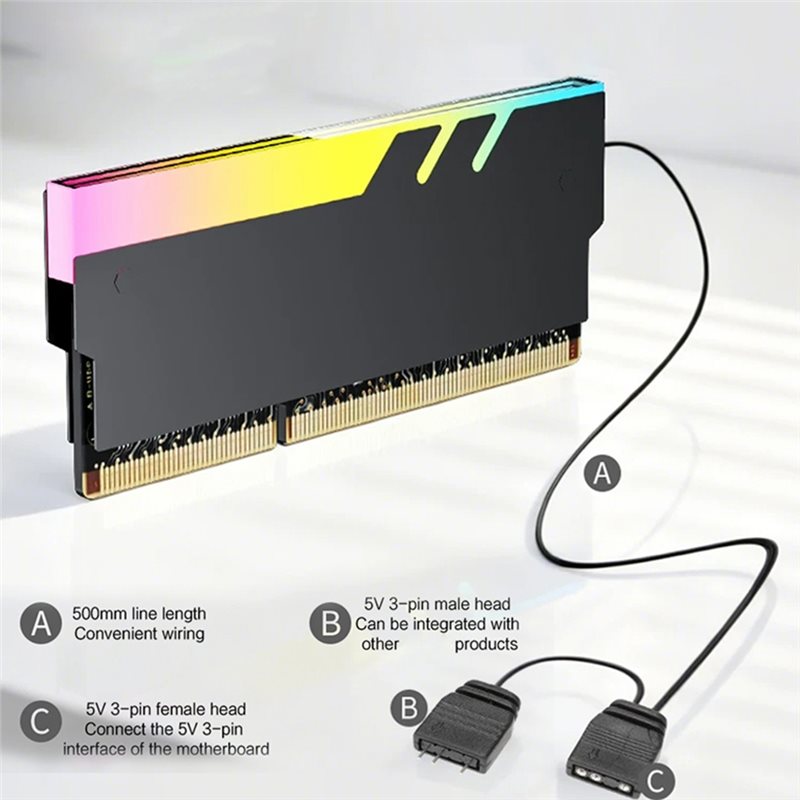 Dissipador de Calor para Memór - Heatsink Aluminum avaliação e preço