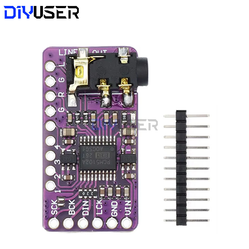 Diyuser interface i2s pcm5102a - Pcm5102 avaliação e preço