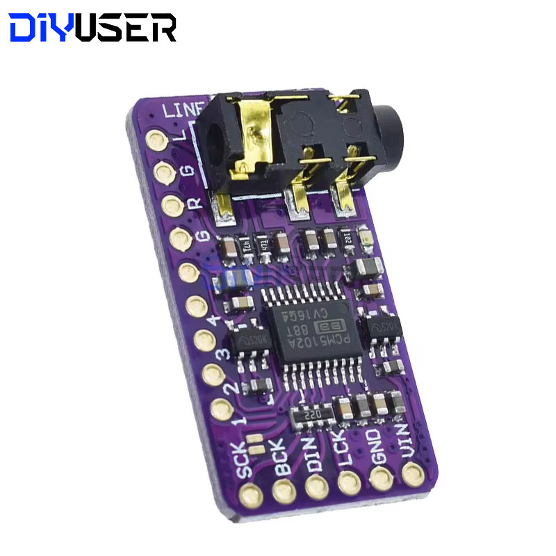 Diyuser interface i2s pcm5102a - Pcm5102 avaliação e preço