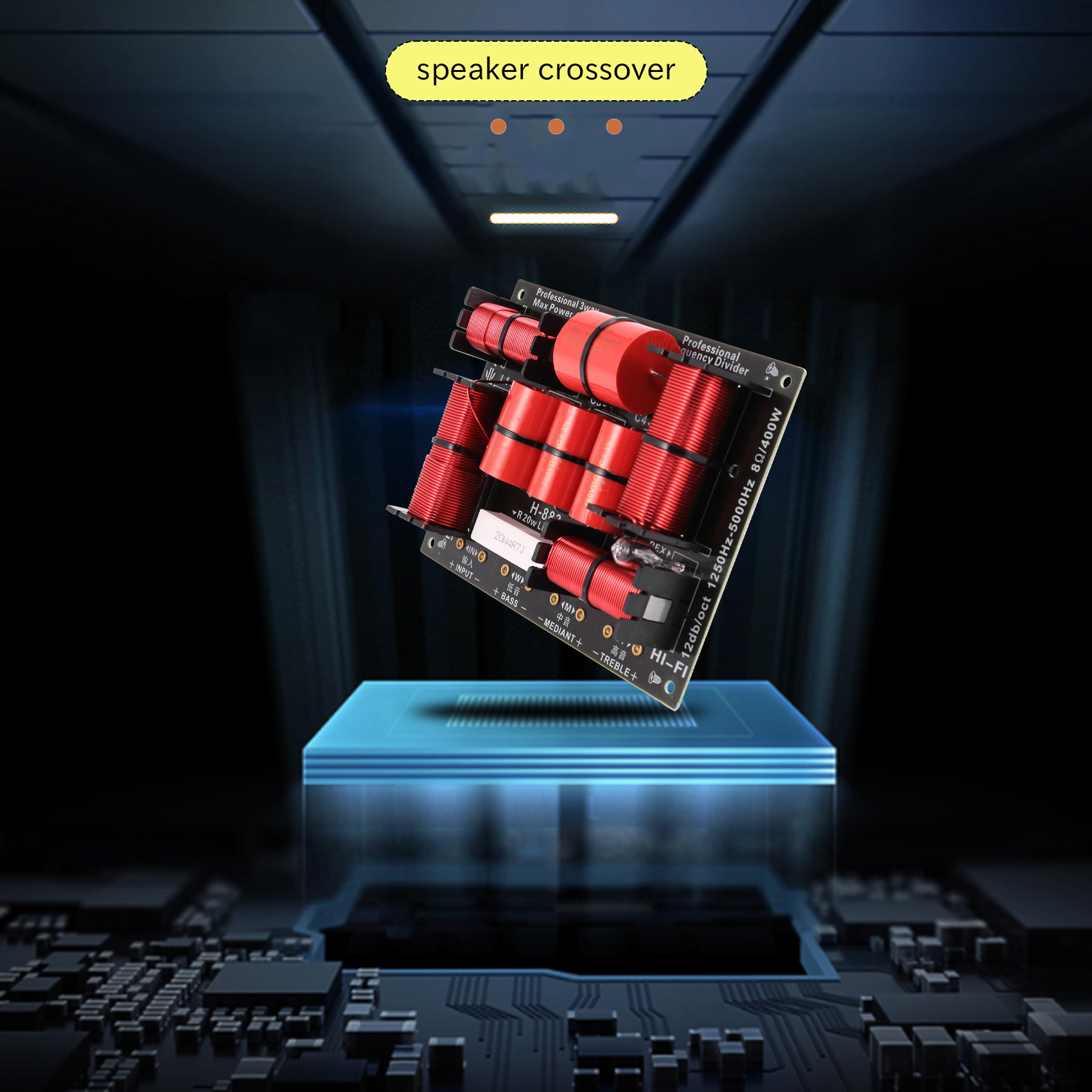 Excelente-400W Divisor Crossov - Speaker Crossover avaliação e preço