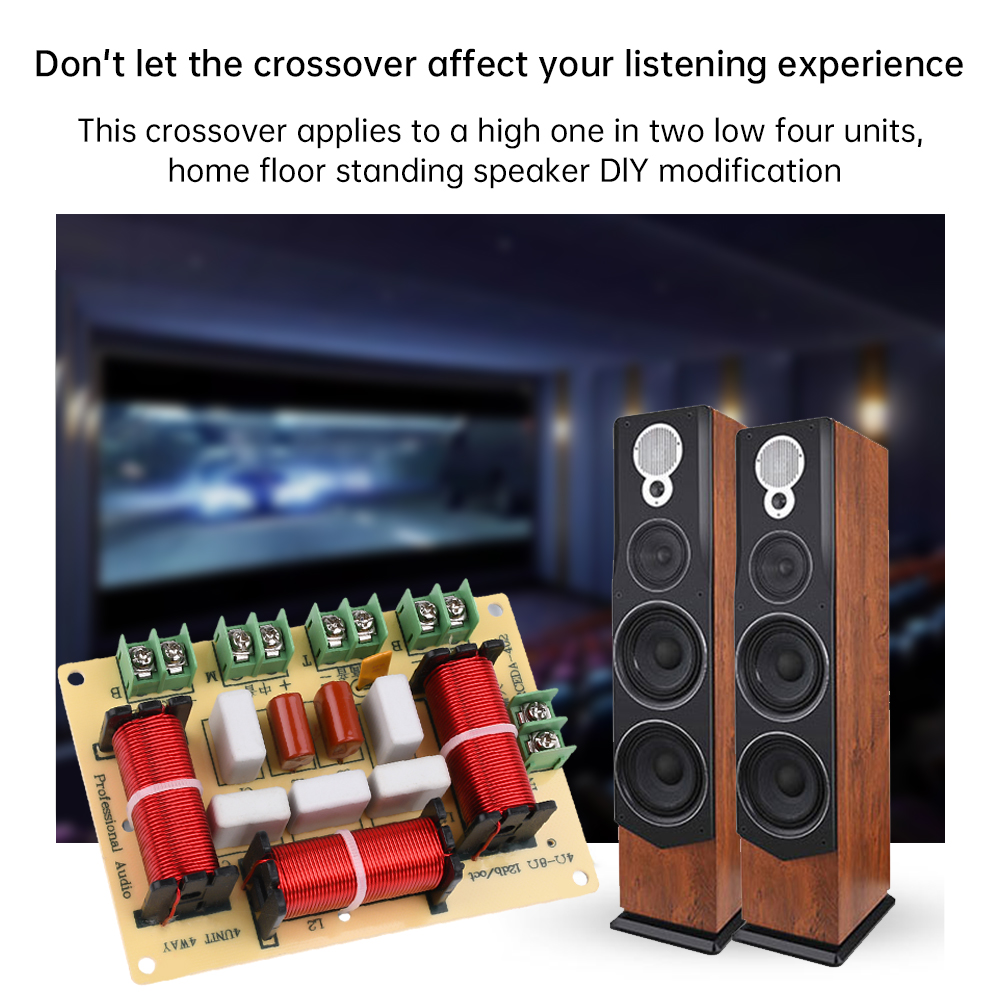 Módulo crossover DIY sem solda - Speaker Crossover avaliação e preço