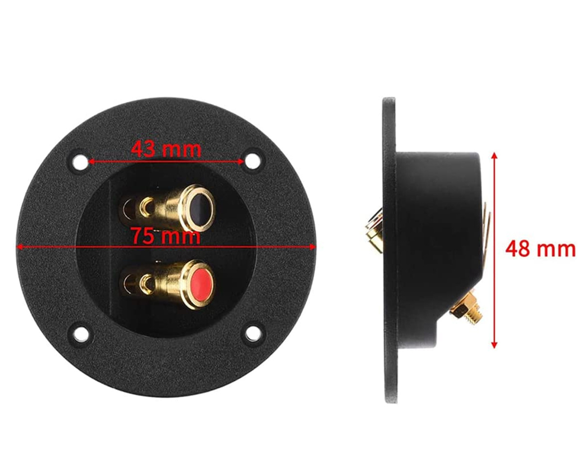 Placa terminal de alto-falante - Speaker Terminal avaliação e preço