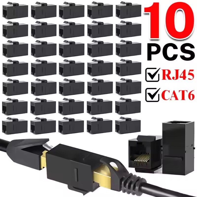 2-10 unidades de adaptadores d - Rj45 Jack avaliação e preço
