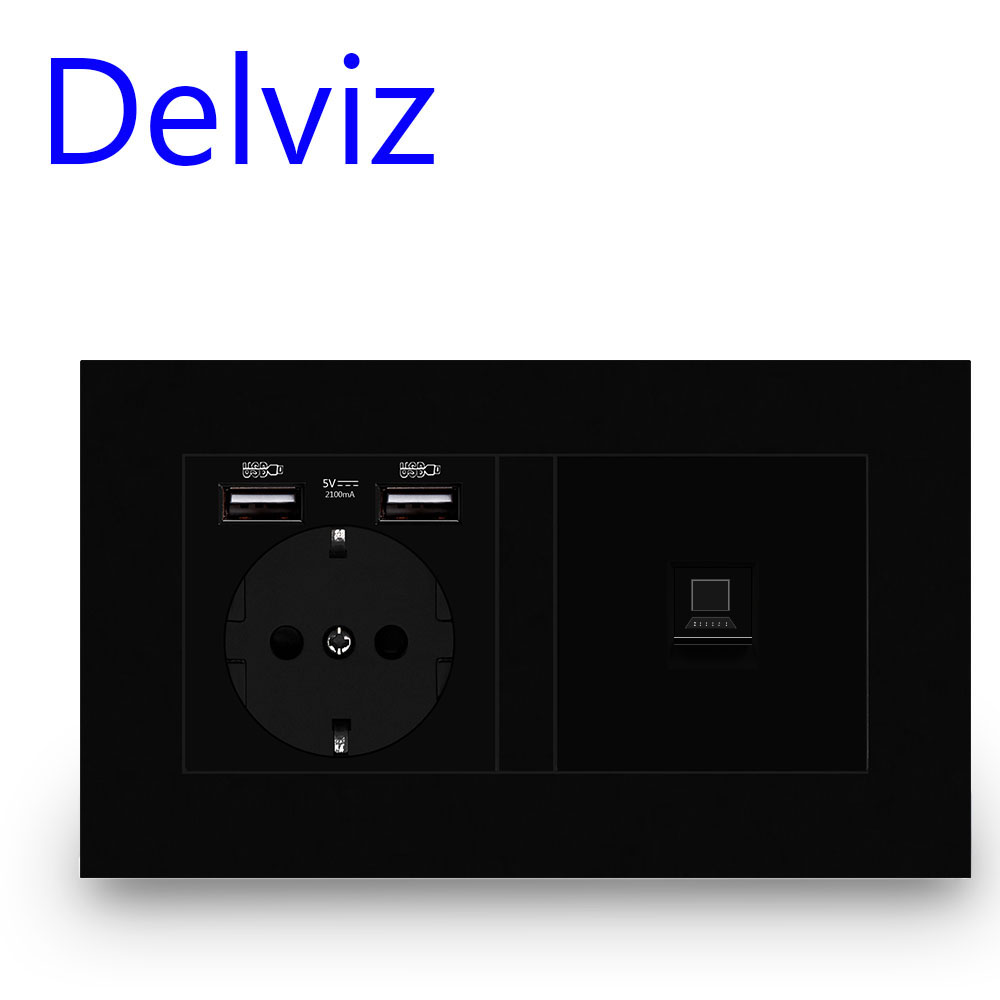 Delviz rj45 tomada de parede d - Rj45 Jack avaliação e preço